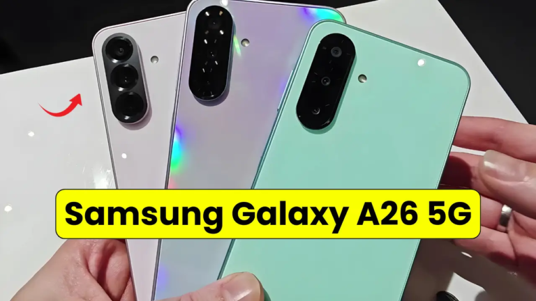 Samsung launched the Galaxy A26 5G:एक्सिनोस 1380 और 50एमपी कैमरे के साथ 24,999 रुपये