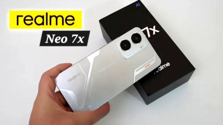 Realme Neo 7x 5G 45W फास्ट चार्जिंग और 50MP कैमरे के साथ हुआ लॉन्च